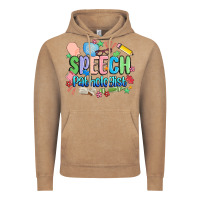 Vintage Coffee speech pathologist Vintage Hoodie - MaliasSmallBusiness
