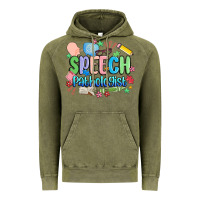 Vintage Olive speech pathologist Vintage Hoodie - MaliasSmallBusiness