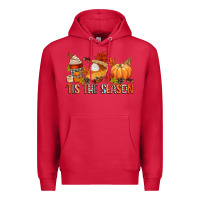 Cardinal tis the season Premium Hoodie - CowGirlArtShop
