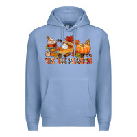 Colony Blue tis the season Premium Hoodie - CowGirlArtShop