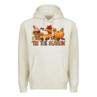 Oatmeal Heather tis the season Premium Hoodie - CowGirlArtShop