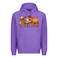 Purple tis the season Premium Hoodie - CowGirlArtShop