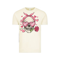 Vintage Arctic valentine's day skull Vintage Tee - MaliasSmallBusiness