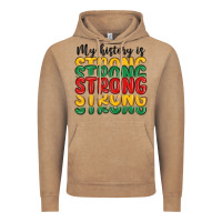 Vintage Coffee my history is strong Vintage Hoodie - MaliasSmallBusiness