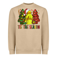 Mushroom tis' the season softball christmas cakes bbs Heavyweight Sweatshirt - BundleAndBundleShop