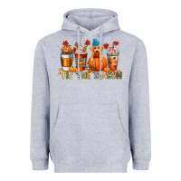 Heather Grey tis the season Heavyweight Hoodie - CowGirlArtShop