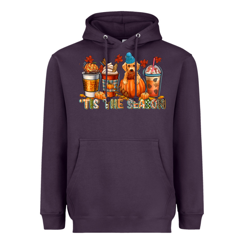Tis The Season Heavyweight Hoodie by CowGirlArtShop | Teevron