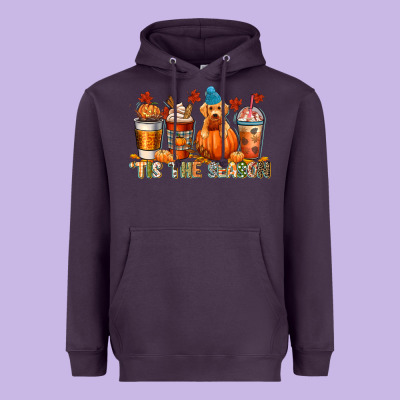 Tis The Season Heavyweight Hoodie Designed By Cowgirlartshop