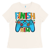 Bone finish him Ladies Tee - JahusDesignShop