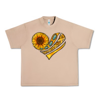 Childhood Cancer Awareness Heart Urban Heavy Tee | Teevron