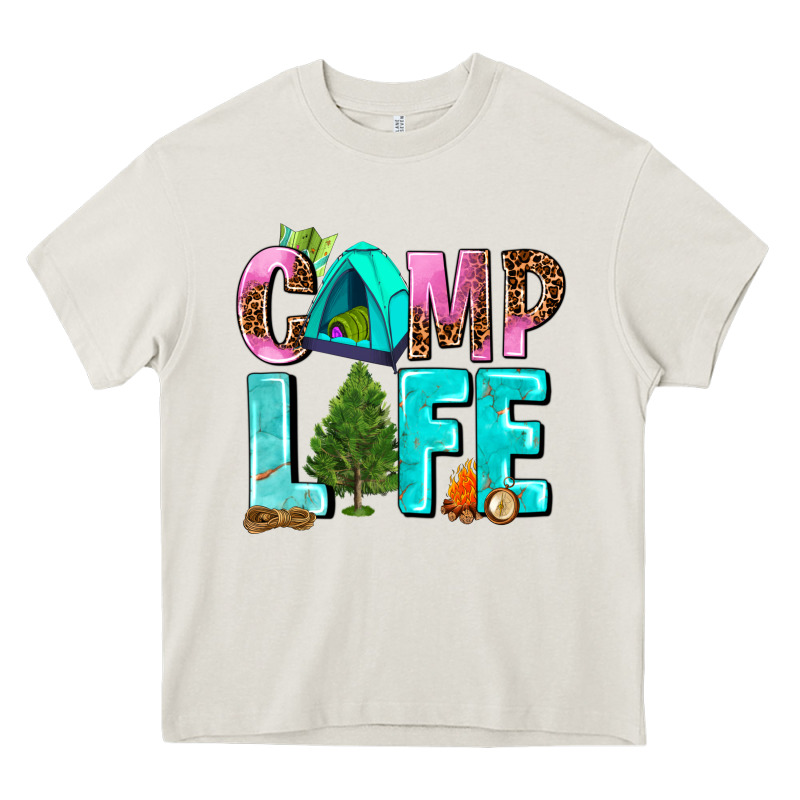 Camp Life Heavy Core Tee by AdoDesignShop | Teevron