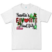 White santa's favorite nail tech Premium Tee - AdoDesignShop