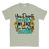 Matcha you despite the lok on my face you are still talki Classic Tee - MaliasSmallBusiness
