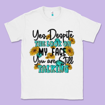 You Despite The Lok On My Face You Are Still Talki Classic Tee Designed By Maliassmallbusiness