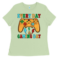 Matcha every day is gaming day Ladies Tee - JahusDesignShop
