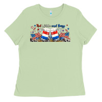 Matcha red white and boozy libbey glass Ladies Tee - RanaPortraitStore