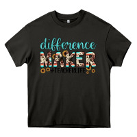Asphalt difference maker Heavy Core Tee - JahusDesignShop