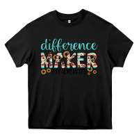 Black difference maker Heavy Core Tee - JahusDesignShop
