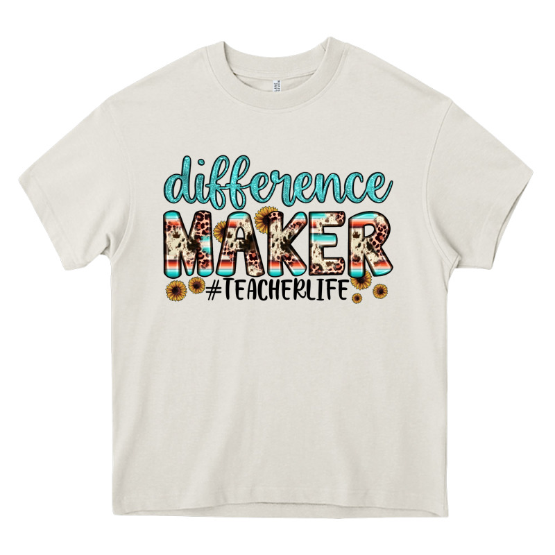 Difference Maker Heavy Core Tee by JahusDesignShop | Teevron