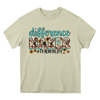 Mossy difference maker Heavy Core Tee - JahusDesignShop