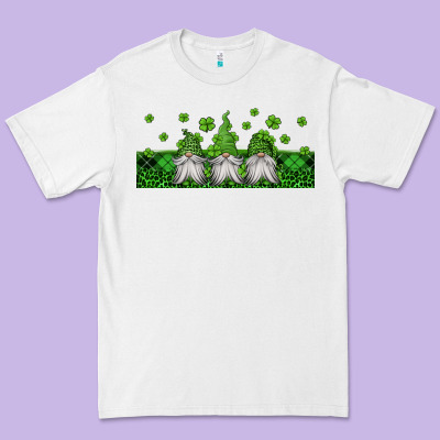 St Patricks Gnomes Premium Tee Designed By Jasminsmagicworld