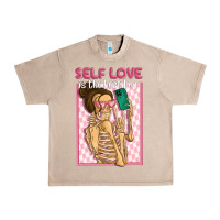 French Oak self love is the best love Urban Heavy Tee - MaliasSmallBusiness