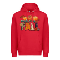 Red welcome fall Premium Hoodie - CowGirlArtShop