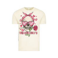 Vintage Arctic valentine's day skull Vintage Tee - MaliasSmallBusiness