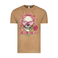 Vintage Camel valentine's day skull Vintage Tee - MaliasSmallBusiness