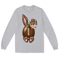 Moon Dust American Football Easter Bunny Long Sleeve Tee - BundleAndBundleShop