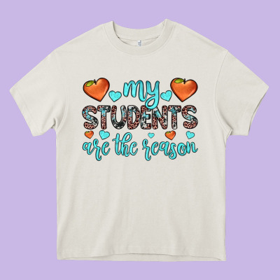 My Students Are The Reason Heavy Core Tee Designed By Jahusdesignshop