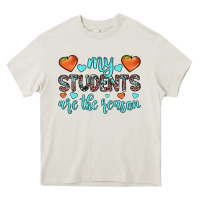 Cream my students are the reason Heavy Core Tee - JahusDesignShop