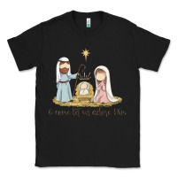 Black o come let us adore him Classic Tee - MaliasSmallBusiness