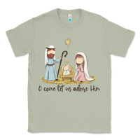 Matcha o come let us adore him Classic Tee - MaliasSmallBusiness