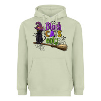Matcha black cats only Heavyweight Hoodie - CowGirlArtShop