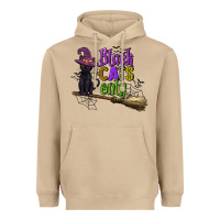 Mushroom black cats only Heavyweight Hoodie - CowGirlArtShop