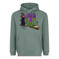 Sage black cats only Heavyweight Hoodie - CowGirlArtShop