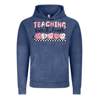 Vintage Denim teaching sweetheart Vintage Hoodie - MaliasSmallBusiness