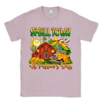 Lilac Small Town St Patrick's Day Classic Tee - CowhideDigitalArt