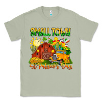 Matcha Small Town St Patrick's Day Classic Tee - CowhideDigitalArt