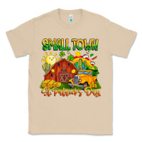 Mushroom Small Town St Patrick's Day Classic Tee - CowhideDigitalArt