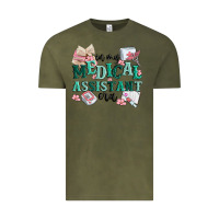 Vintage Olive in my medical assistant era Vintage Tee - MaliasSmallBusiness