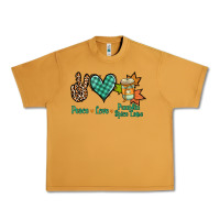 Peanut Butter Peace love pumpkin spice latte Urban Heavy Tee - NancyCooperArtShop