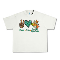 Pistachio Peace love pumpkin spice latte Urban Heavy Tee - NancyCooperArtShop