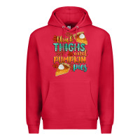 Cardinal thick thighs and pumpkin pies Premium Hoodie - CowGirlArtShop