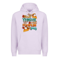 Lilac thick thighs and pumpkin pies Premium Hoodie - CowGirlArtShop