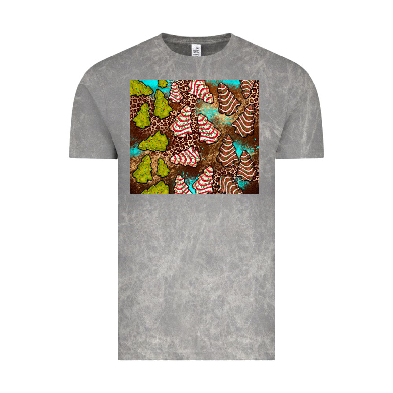Little Debbie Tree Cakes Leopard Turquoise Vintage Tee by JahusDesignShop | Teevron