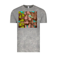 Cloud Rock little debbie tree cakes leopard turquoise Vintage Tee - JahusDesignShop