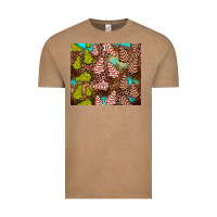 Vintage Coffee little debbie tree cakes leopard turquoise Vintage Tee - JahusDesignShop