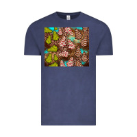 Vintage Denim little debbie tree cakes leopard turquoise Vintage Tee - JahusDesignShop